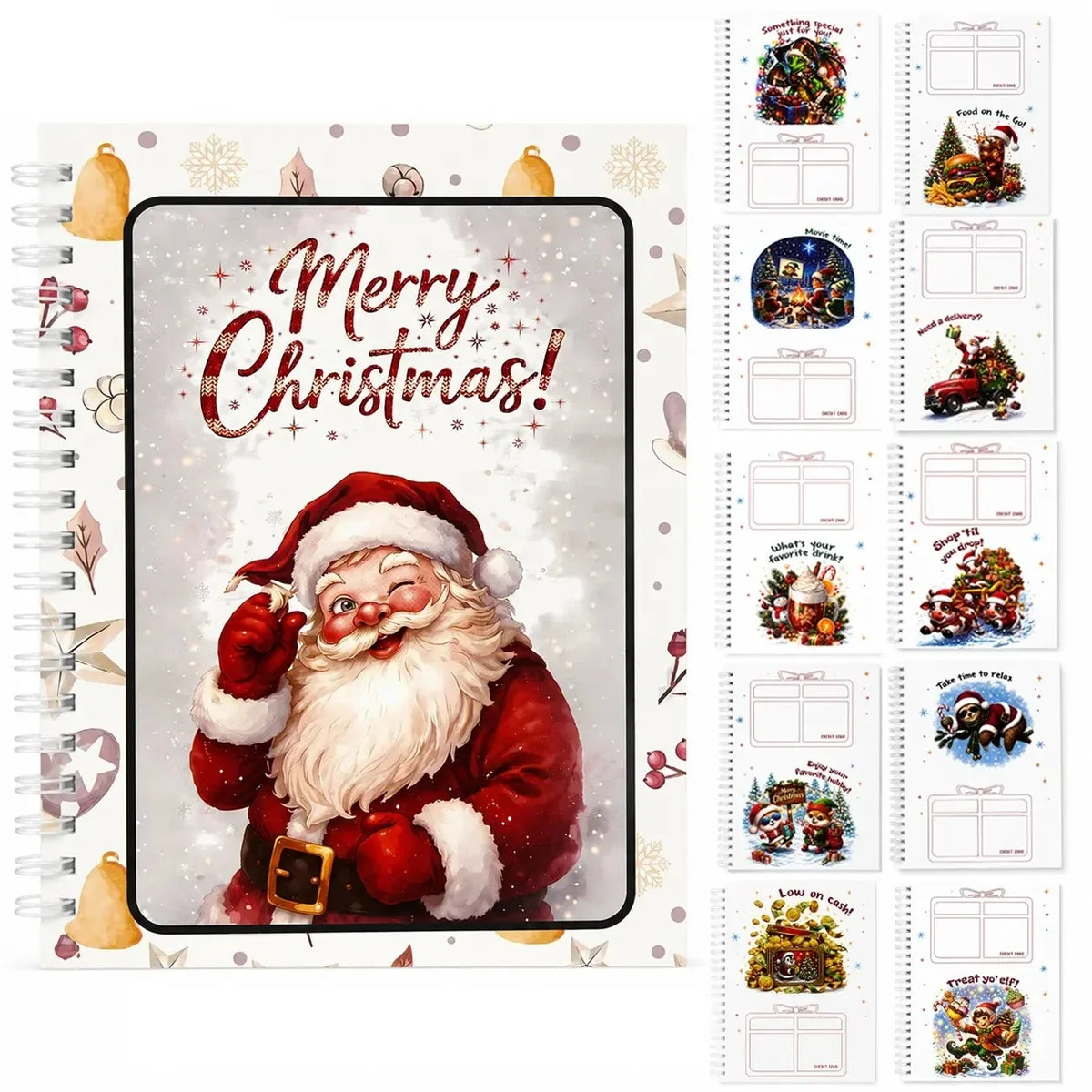 🔥Last Day 50% OFF🎄 Christmas Gift Card Book – Personalized Holiday Gift