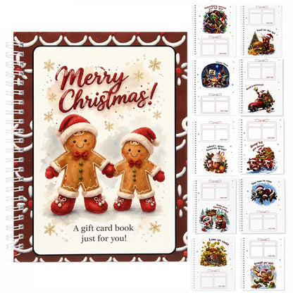 🔥Last Day 50% OFF🎄 Christmas Gift Card Book – Personalized Holiday Gift