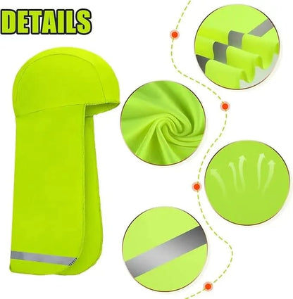 4PCS Hard Hat Sun Shade with Neck Flap – Cooling UV Protection for Outdoor Workers