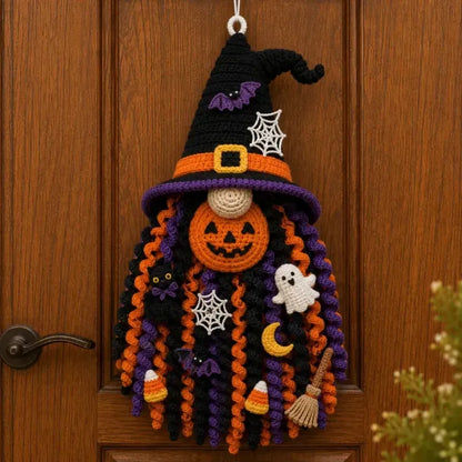 🧶 DIY Seasonal 3D Crochet Door Hanger Kit – Complete Yarn, Accessories & Step-by-Step Instructions