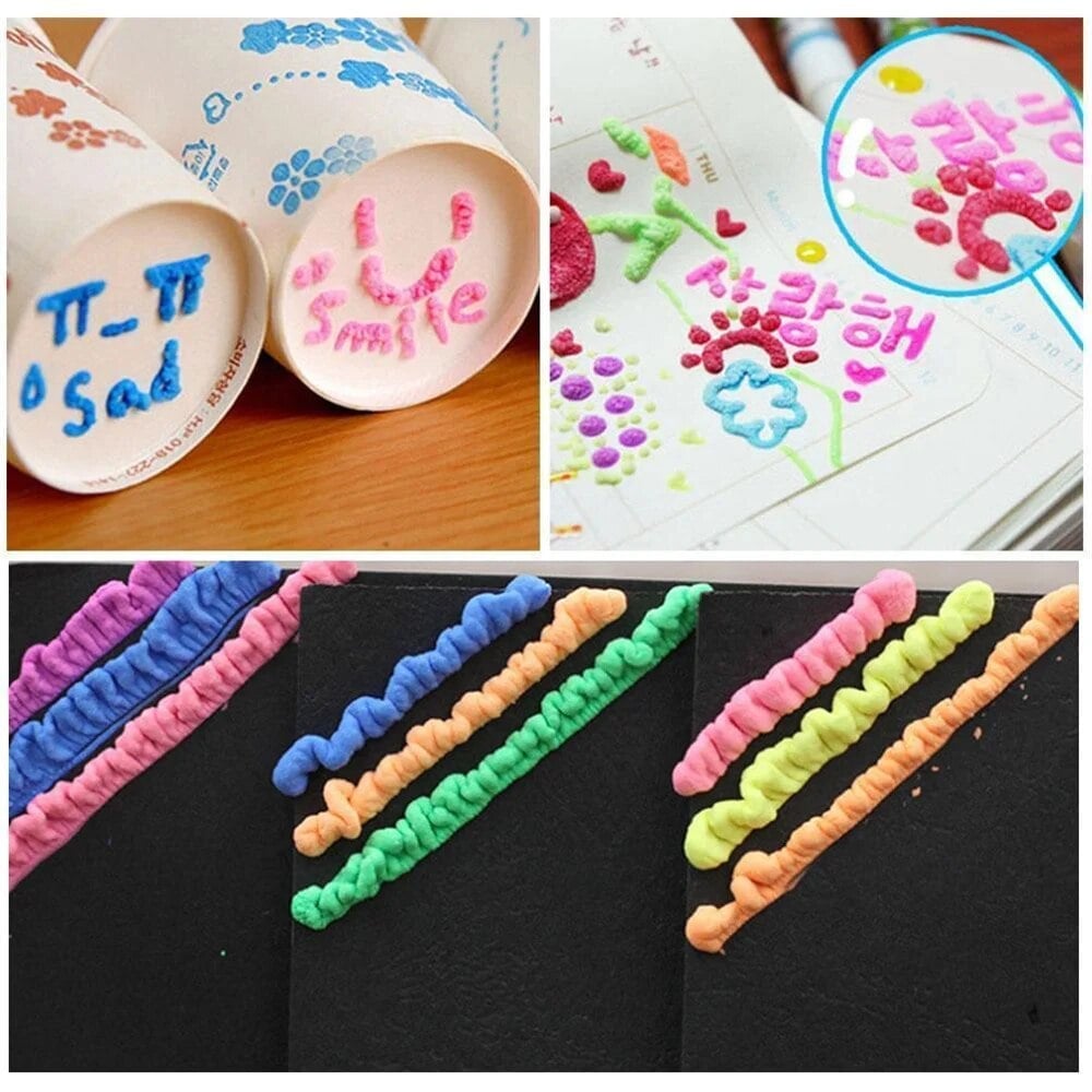 🦘🎁3D Relief Art Pen – Turn Flat Drawings Into Touchable 3D Art