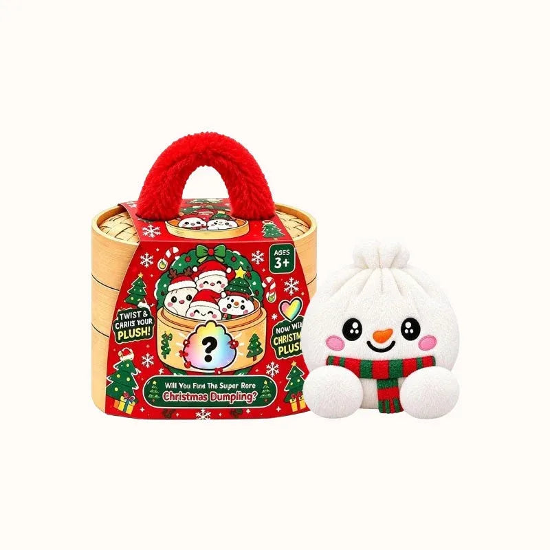 🏆Limited Time Sale 49% OFF🎄🌈Christmas Dumpling Plush Blind Box Collection🥟