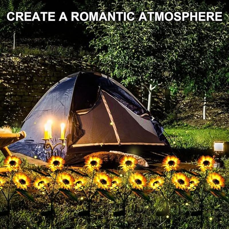 🔥 Father's Day Special-🌞Solar LED Sunflower Garden Lights