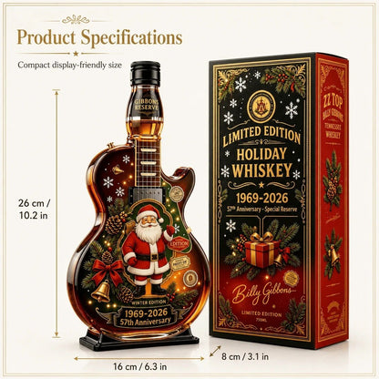 Rockin’ Christmas Guitar Collector Display – 1969‑2026 Anniversary Edition