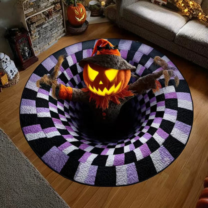 🔥Last Day 50% OFF🔥Spooky 3D Halloween Illusion Rug 🎃🕷️