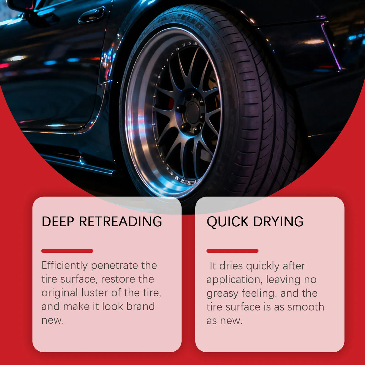 📢📢Buy 4 Get 2 Free ⏰Tire Gloss Protection Agent