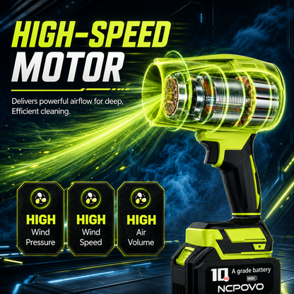 Powerful Cordless Leaf Blower – Lightweight & Rechargeable