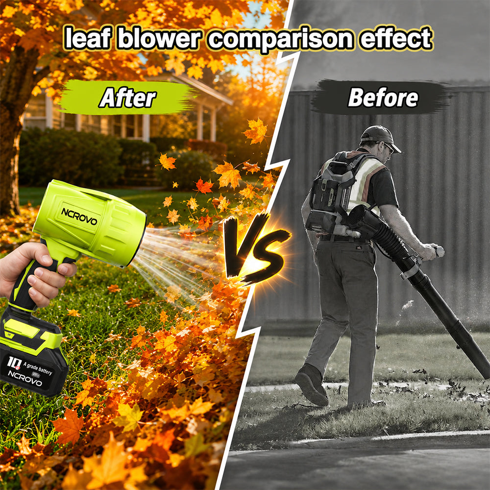 Powerful Cordless Leaf Blower – Lightweight & Rechargeable