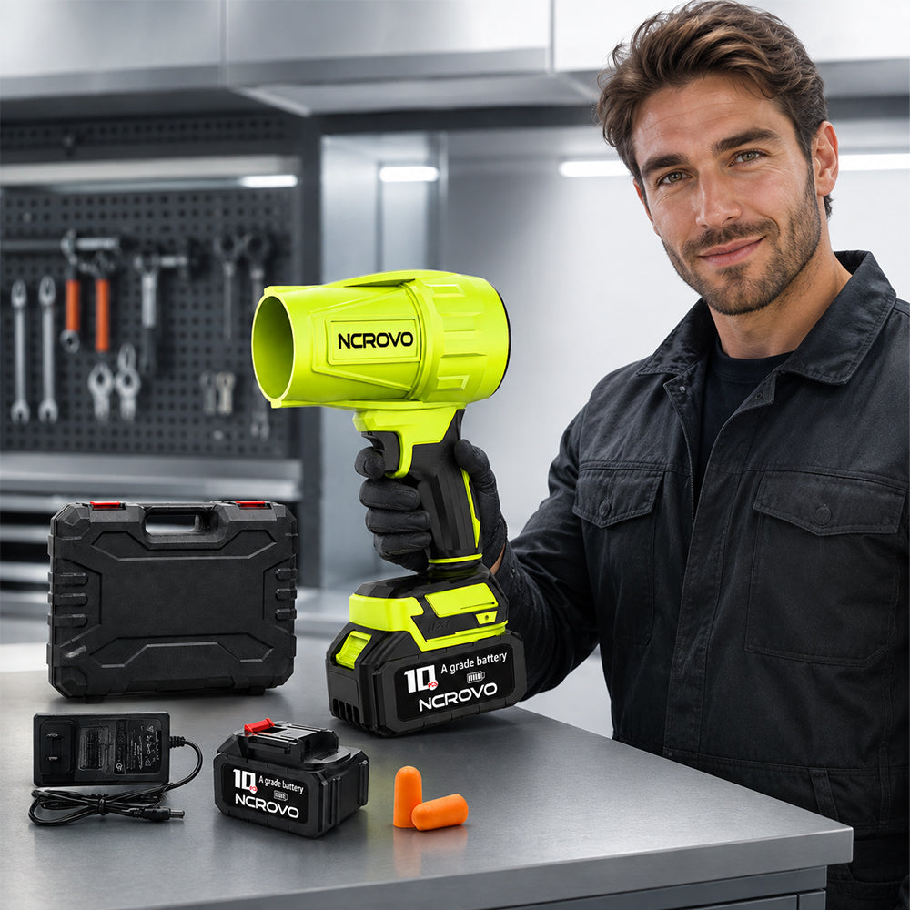 Powerful Cordless Leaf Blower – Lightweight & Rechargeable