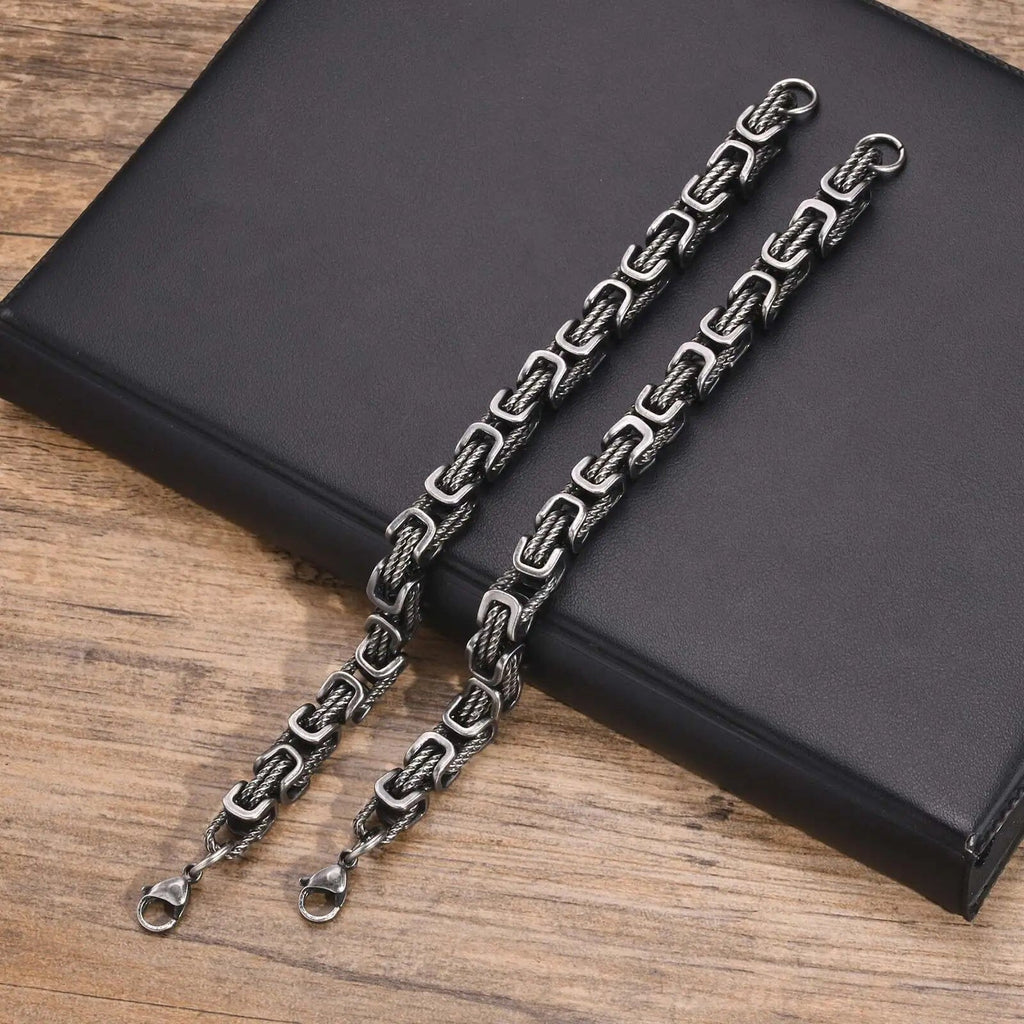 🔥Father's Day Limited-Time 49% OFF🔥Braided Stainless Steel Bracelet for Men