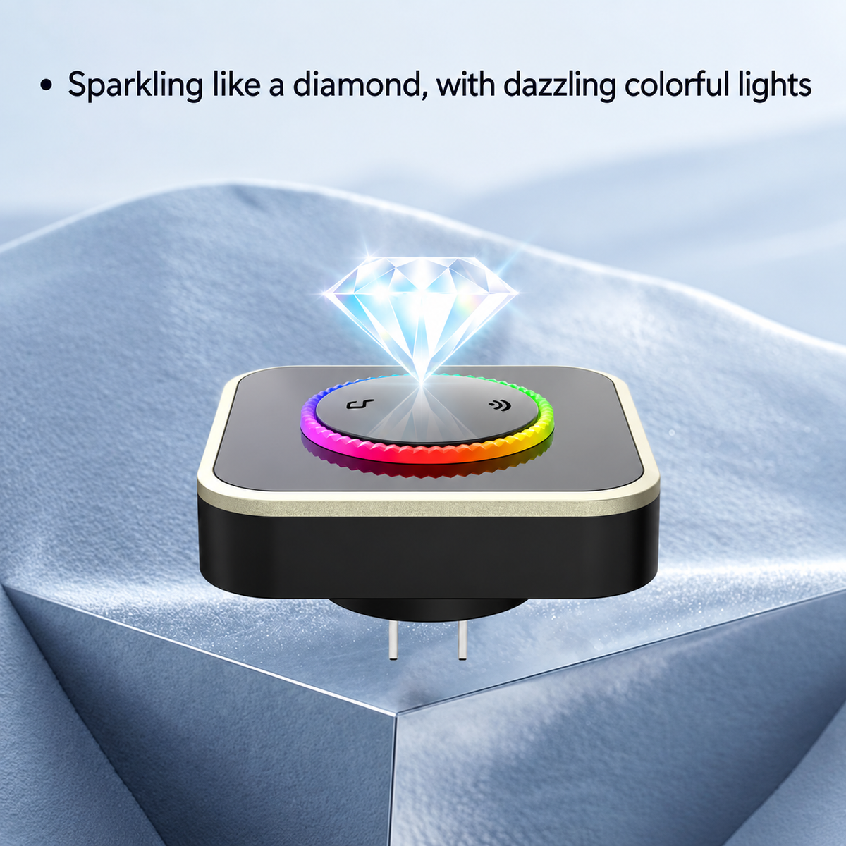 Wireless Doorbell with 7-Color LED Light