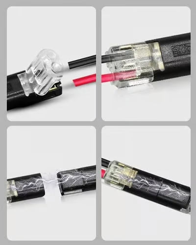 🏆 Over 80,000 sold! ⚡Double-wire Push-in Connector with Locking Buckle