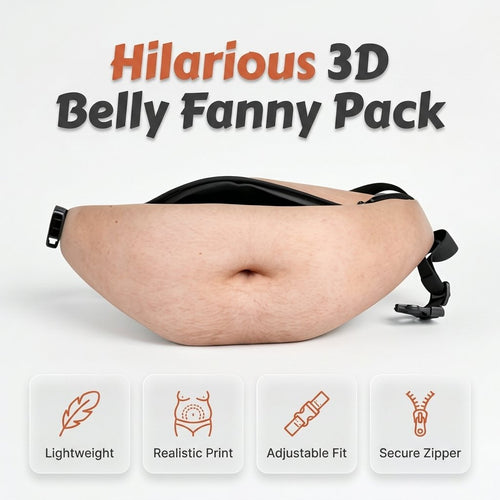 ⚡Hot Sales 49% OFF🔥Dad Bag Fanny Pack & 3D Beer Belly Waist Pack