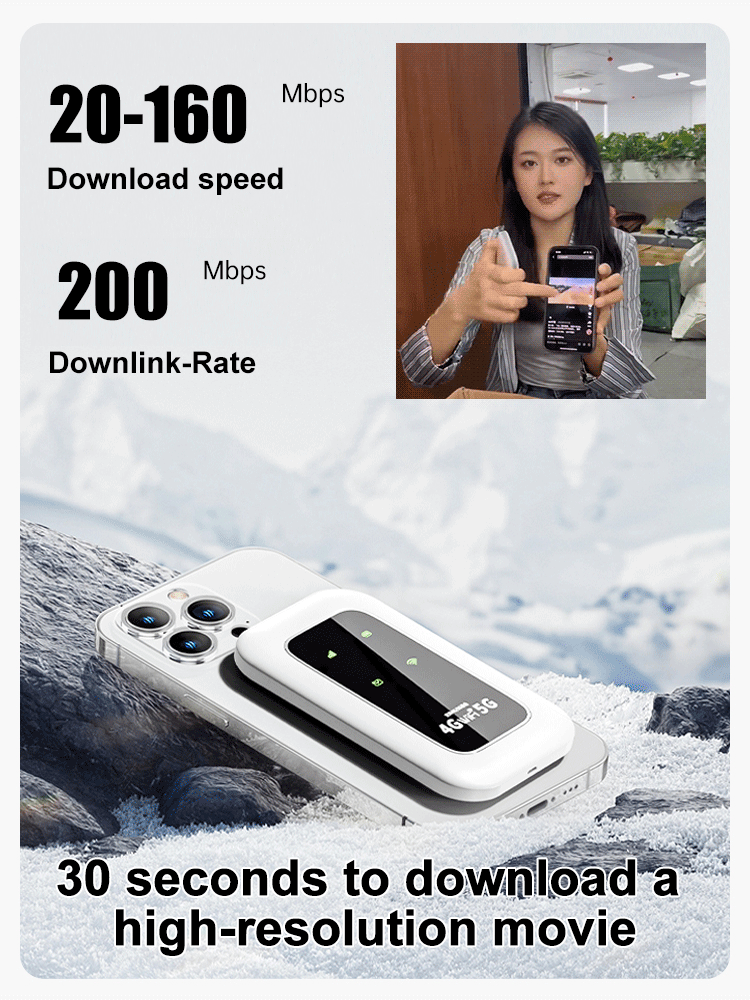 📶 Pocket WiFi – Connect in Seconds, Zero Setup Required