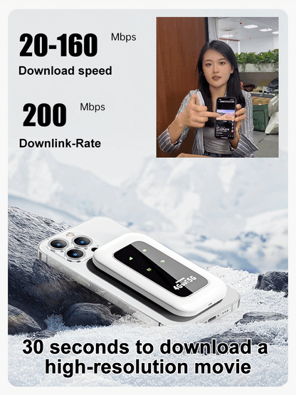 📶 Pocket WiFi – Connect in Seconds, Zero Setup Required