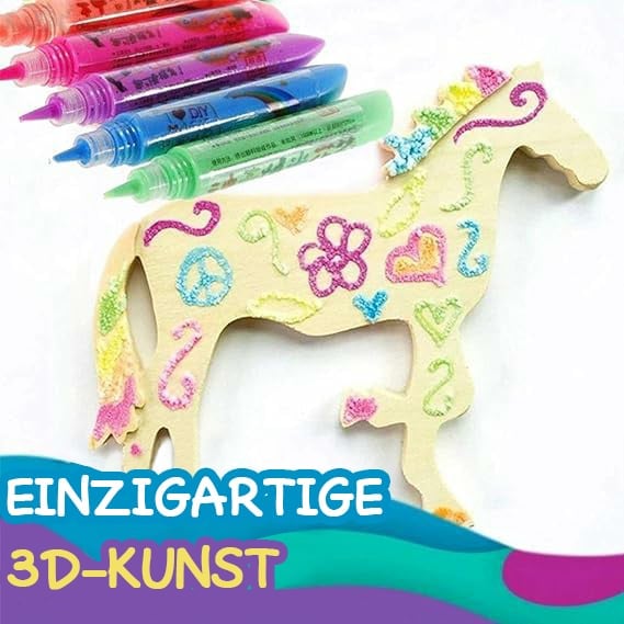 🦘🎁3D Relief Art Pen – Turn Flat Drawings Into Touchable 3D Art