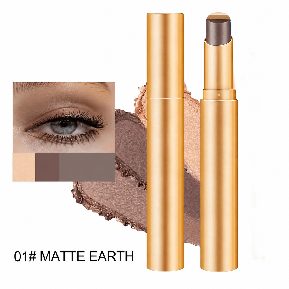 3 Color Eyeshadow Stick