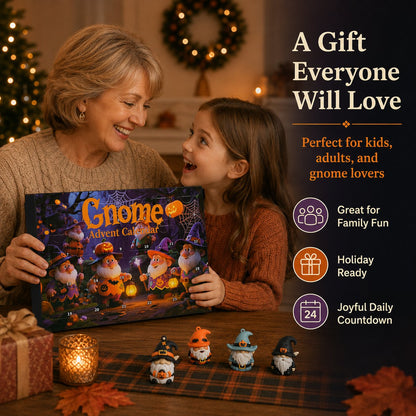 🎃 Halloween Early Bird Sale | 49% OFF🎃24 Days of Halloween Gnome Surprise Figures Advent Calendar Box