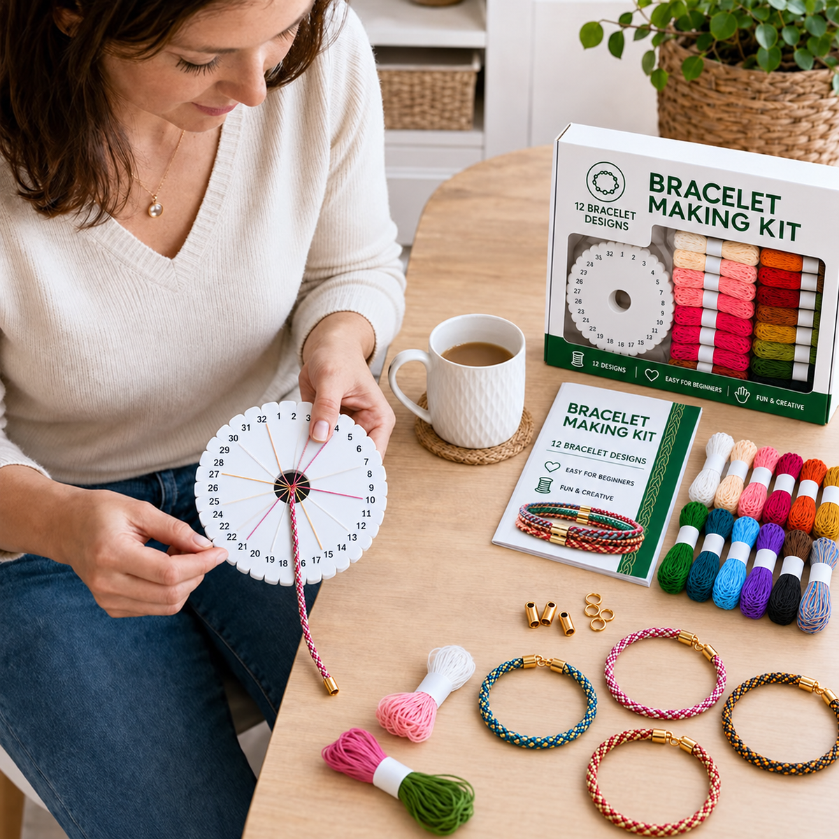 Bracelet Kit – Create Your Own Braided Friendship Bracelets