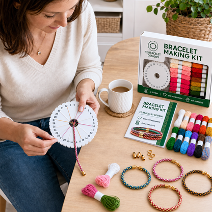 Bracelet Kit – Create Your Own Braided Friendship Bracelets