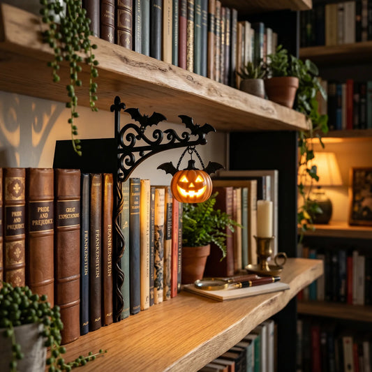 🎃 Early Halloween Sale – 49% OFF | Haunted Book Nook Lantern