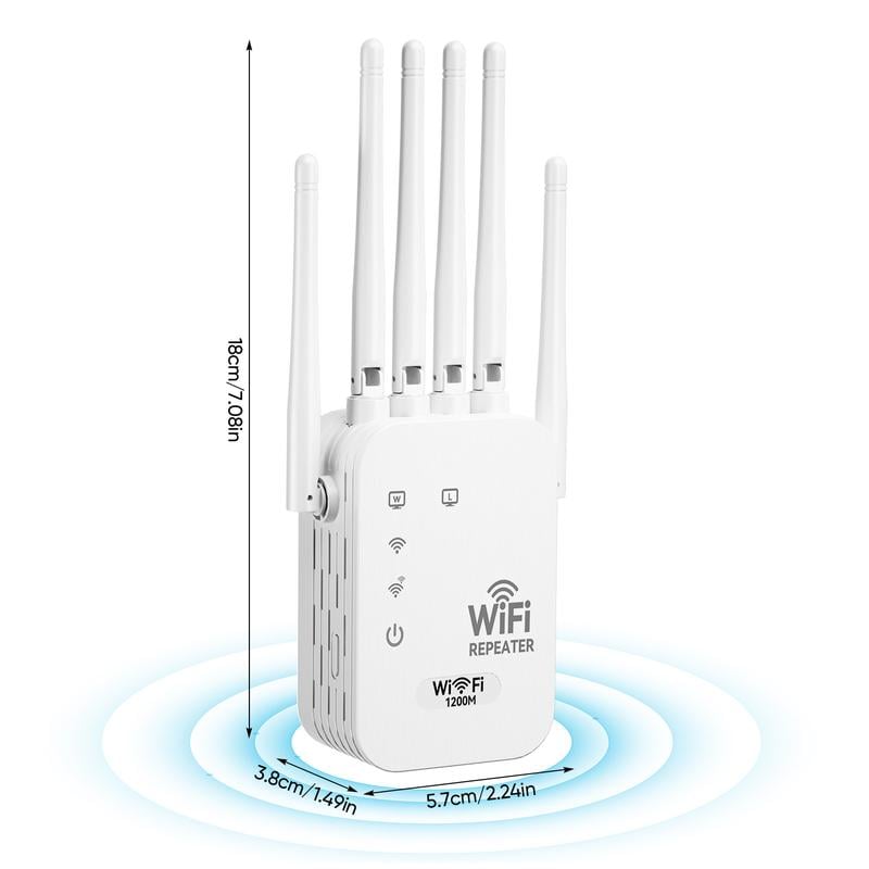 ⏰BLACK FRIDAY SALE🎁 WiFi Extender 2026 6-Antenna Strong Signal
