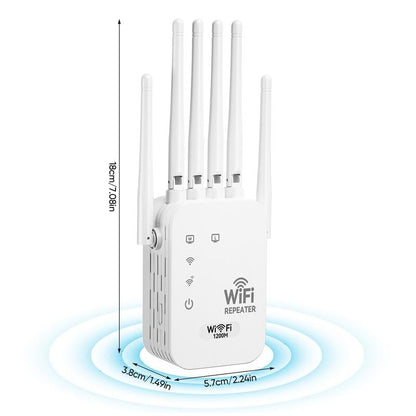 ⏰BLACK FRIDAY SALE🎁 WiFi Extender 2026 6-Antenna Strong Signal
