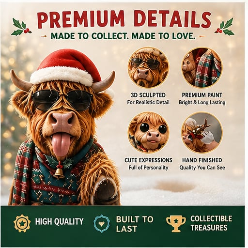 🔥Last Day 49% OFF - 🐂🎁2026 Highland Cow Advent Calendar(📦Buy 2 Free Shipping)