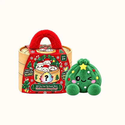 🏆Limited Time Sale 49% OFF🎄🌈Christmas Dumpling Plush Blind Box Collection🥟