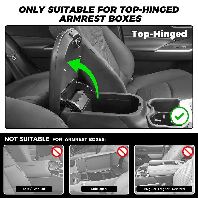 🔥🔥🔥Multifunctional PU Leather Car Armrest Pad