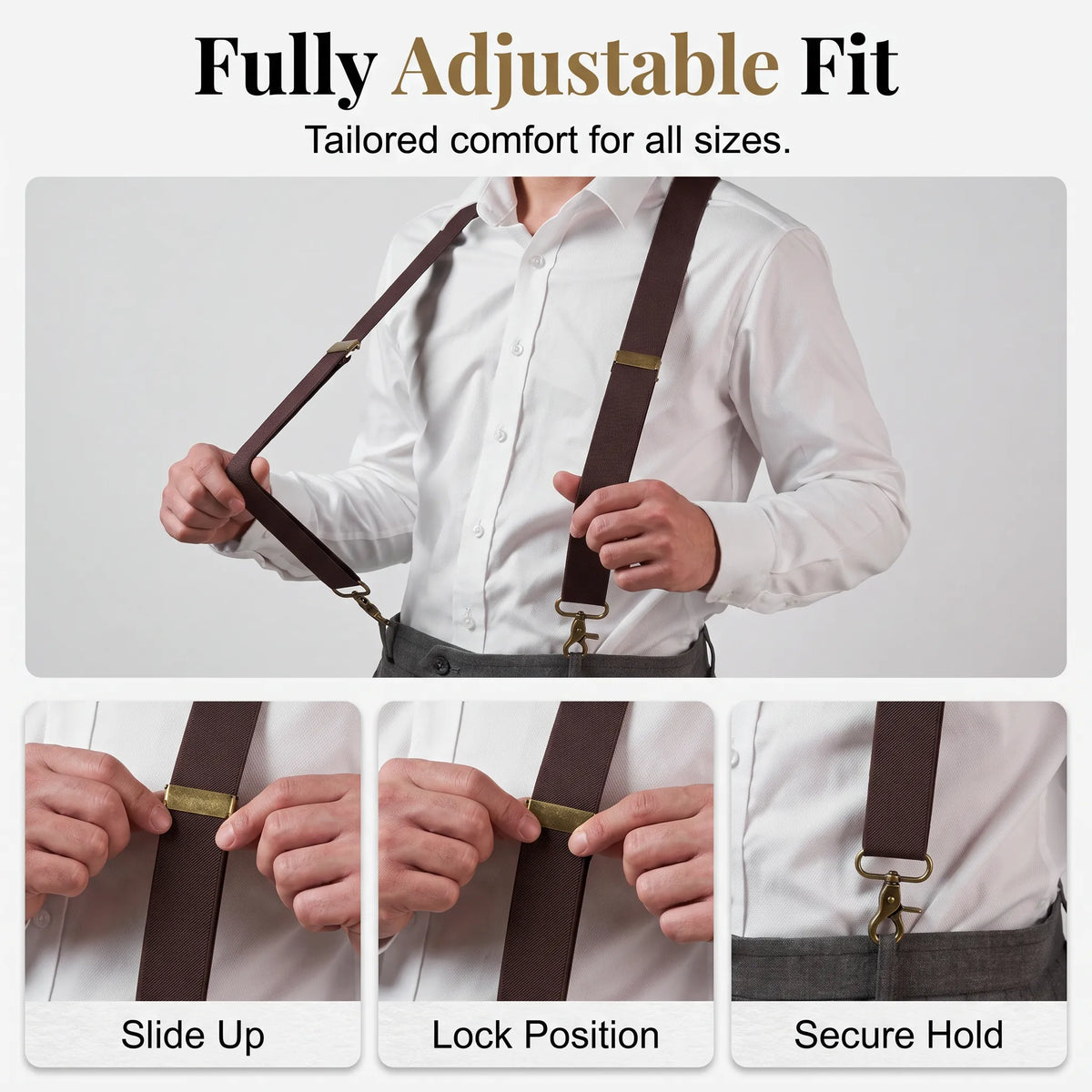 🥇Top Rated🏆Premium Vintage Suspenders