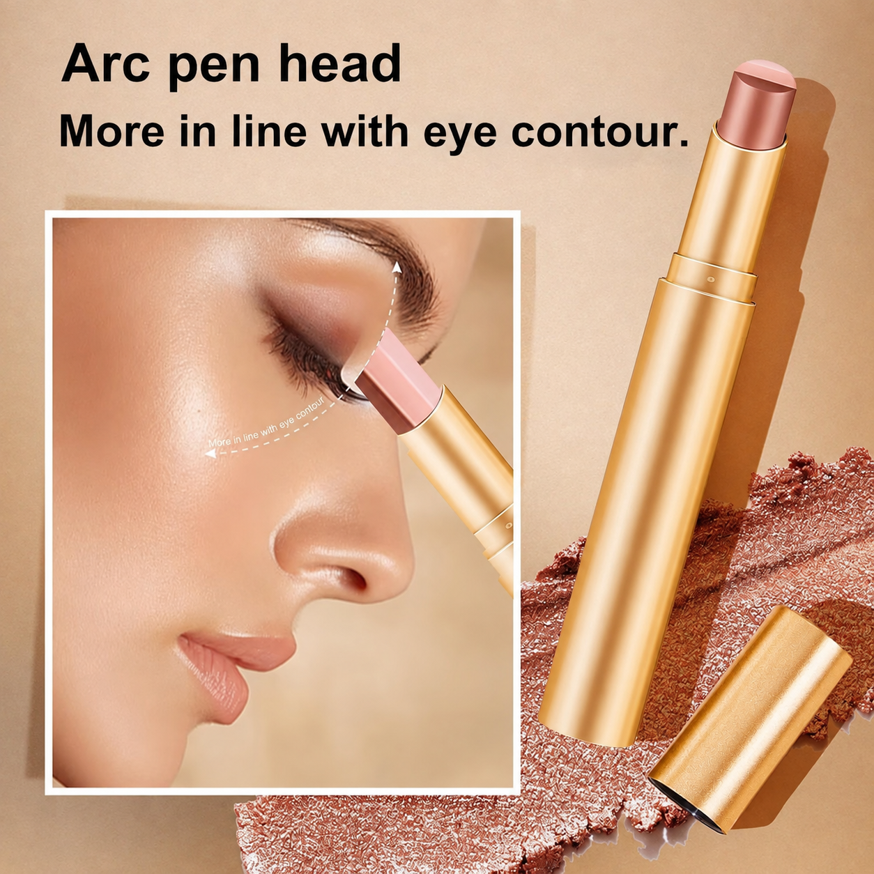 3 Color Eyeshadow Stick