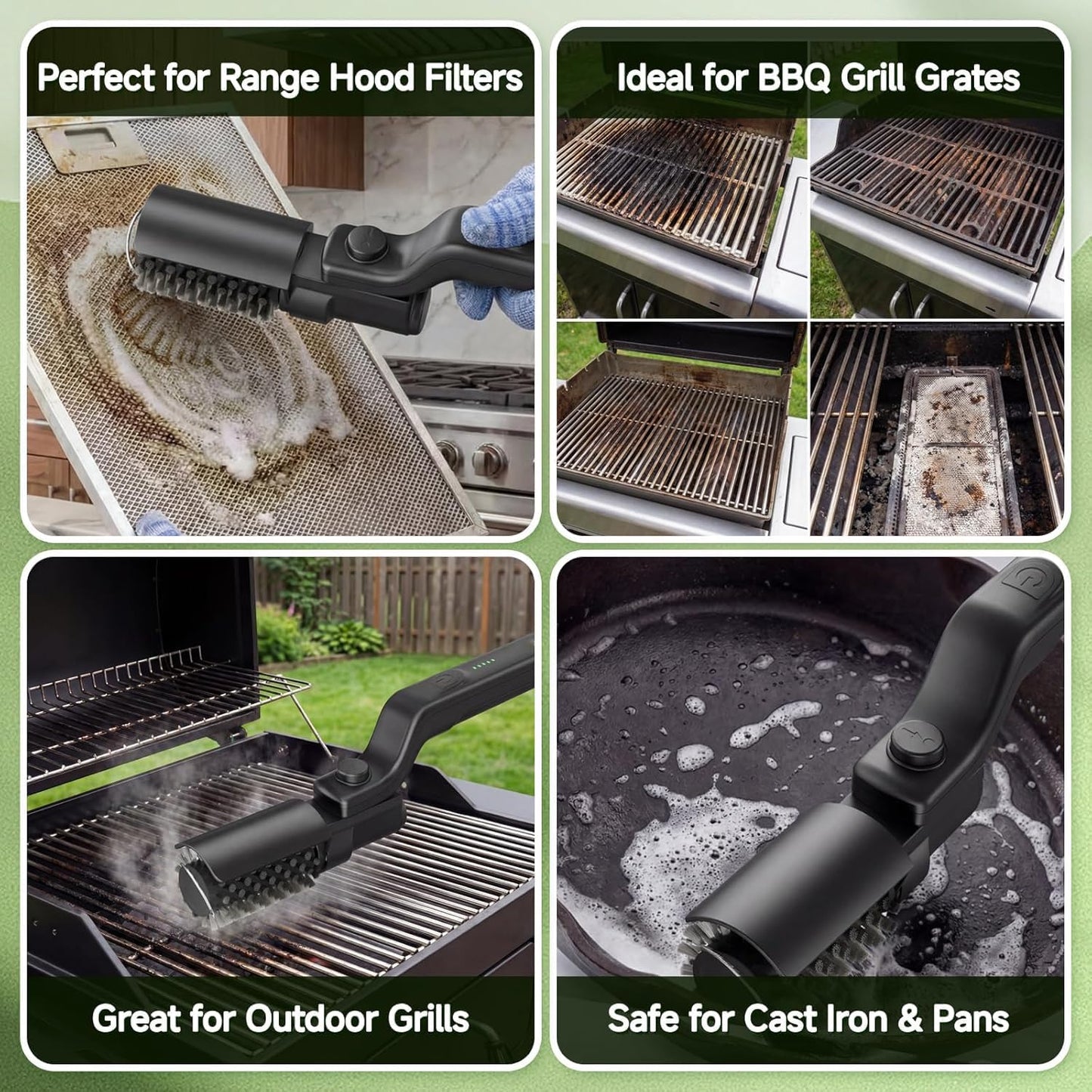 EMBERON electric grill brush