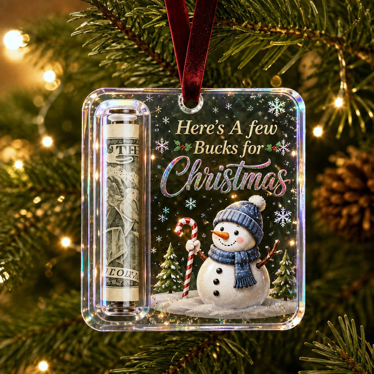 🎁 Christmas Cash Gift Ornament – The Fun & Festive Way to Give Money This Christmas 💵🎄 | 50% OFF