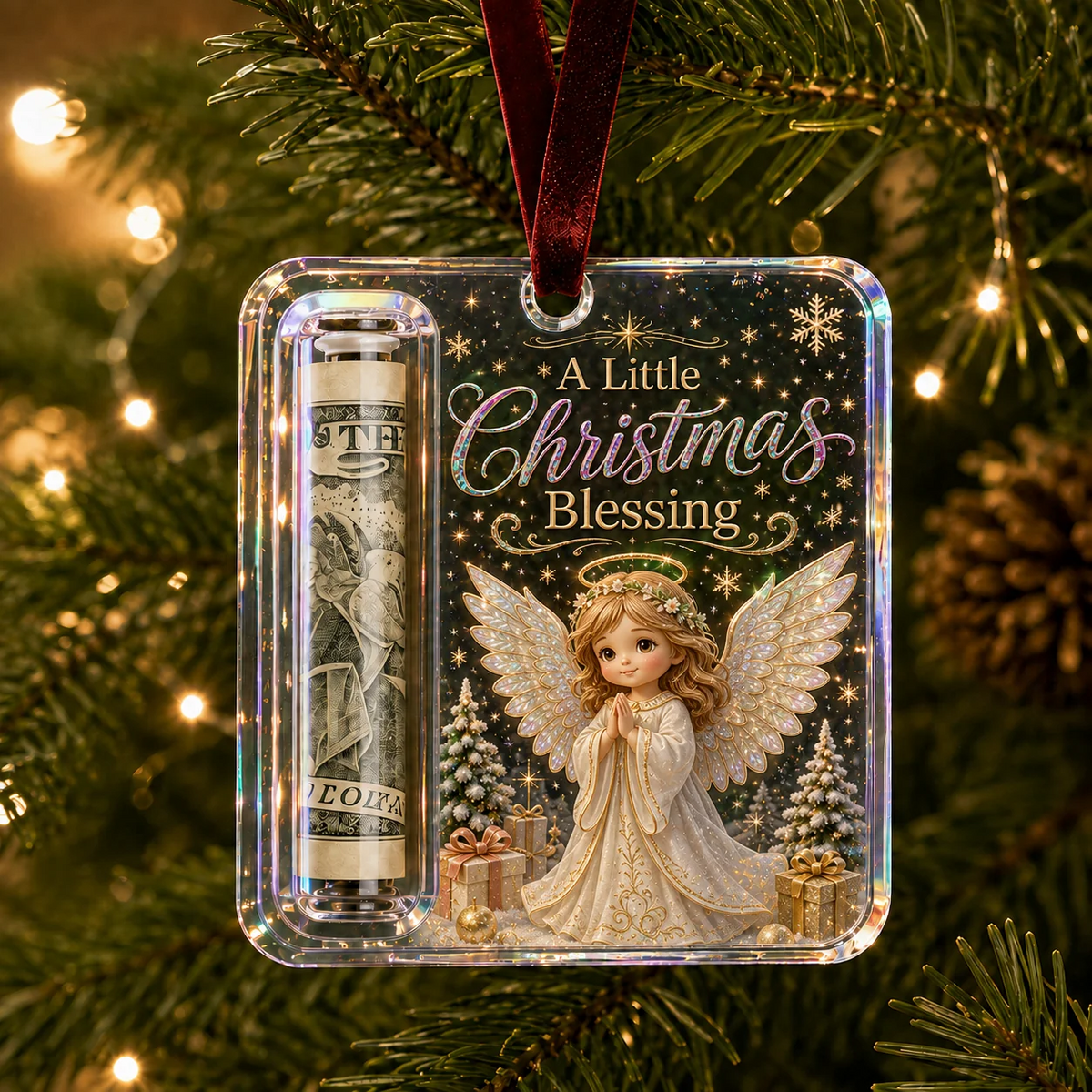 🎁 Christmas Cash Gift Ornament – The Fun & Festive Way to Give Money This Christmas 💵🎄 | 50% OFF