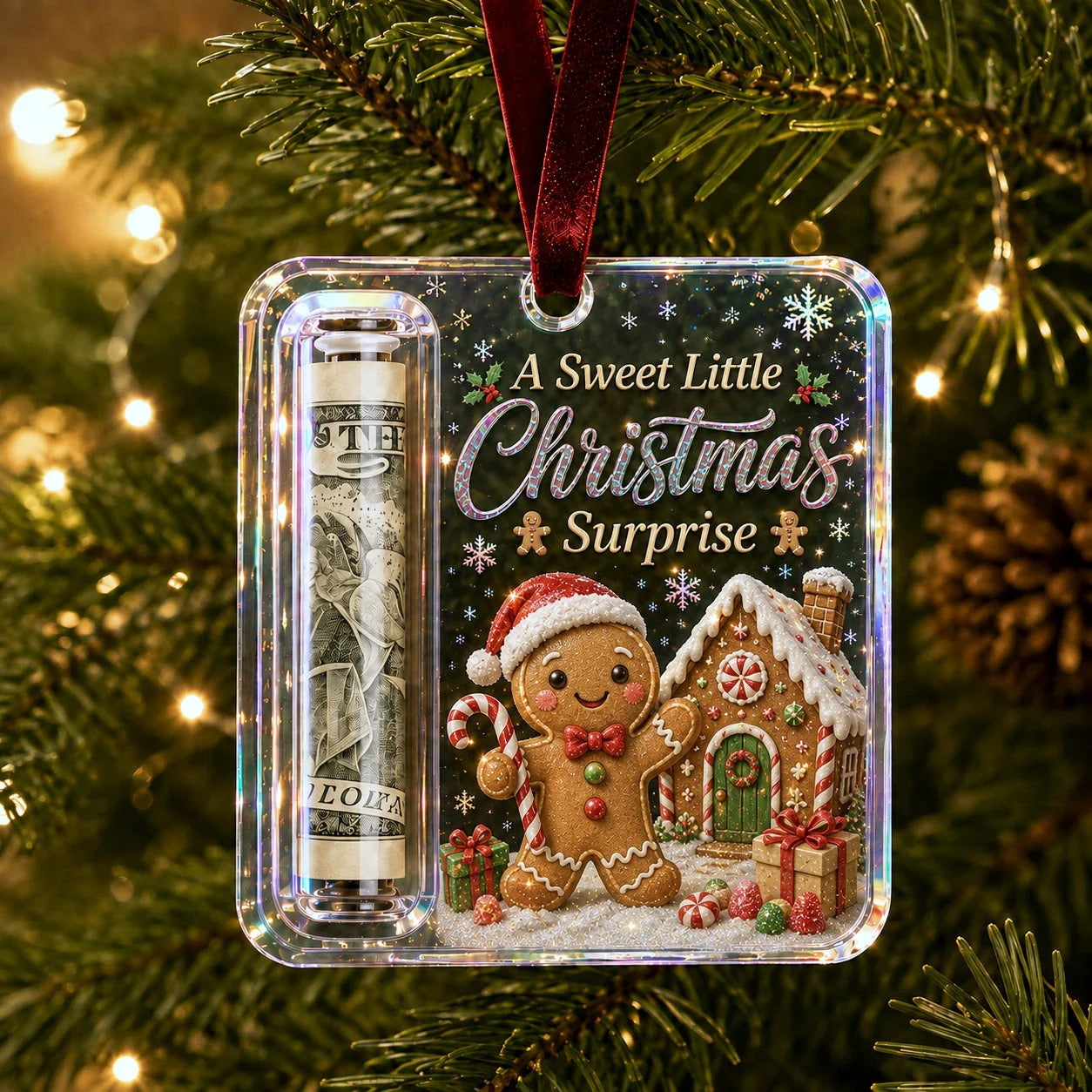 🎁 Christmas Cash Gift Ornament – The Fun & Festive Way to Give Money This Christmas 💵🎄 | 50% OFF