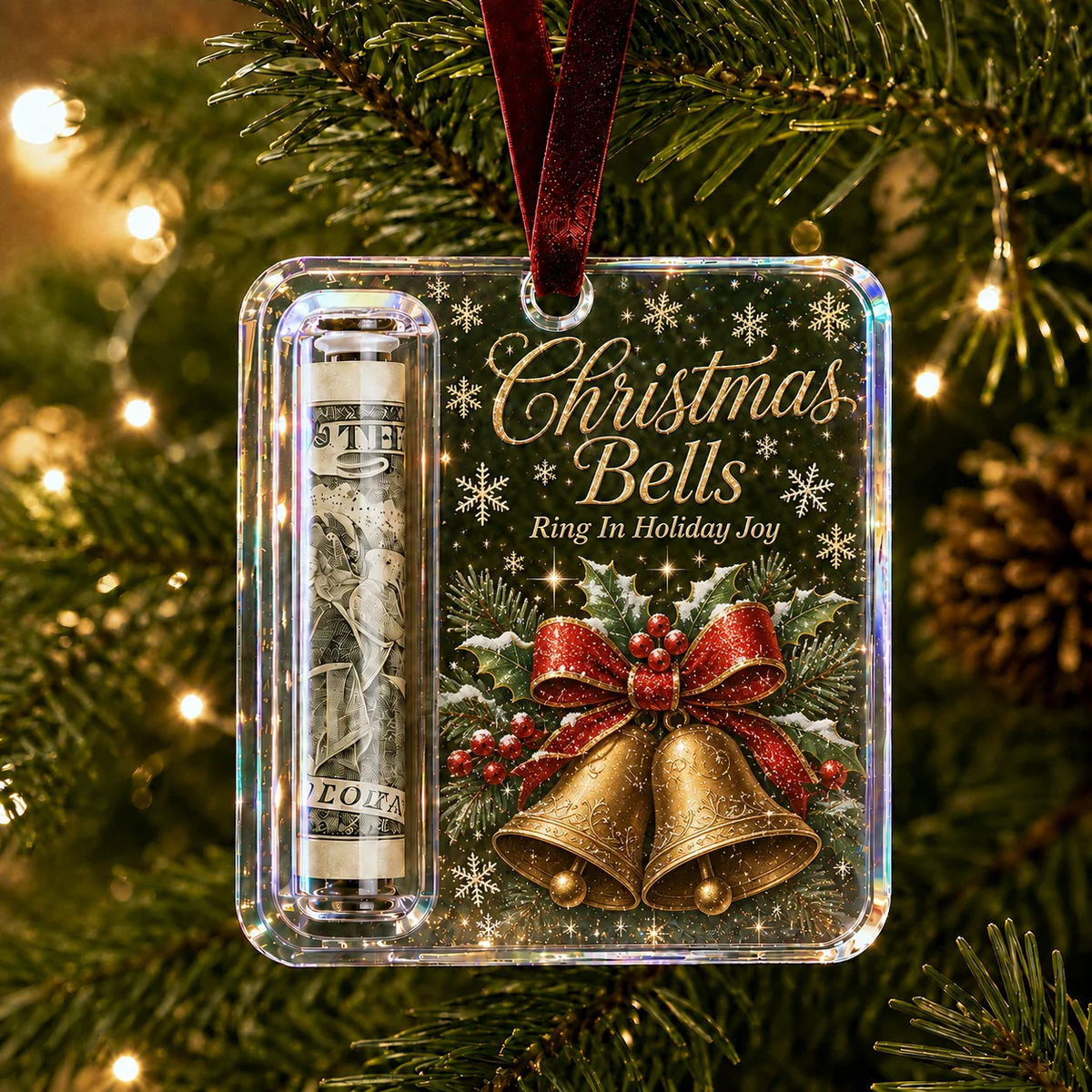🎁 Christmas Cash Gift Ornament – The Fun & Festive Way to Give Money This Christmas 💵🎄 | 50% OFF