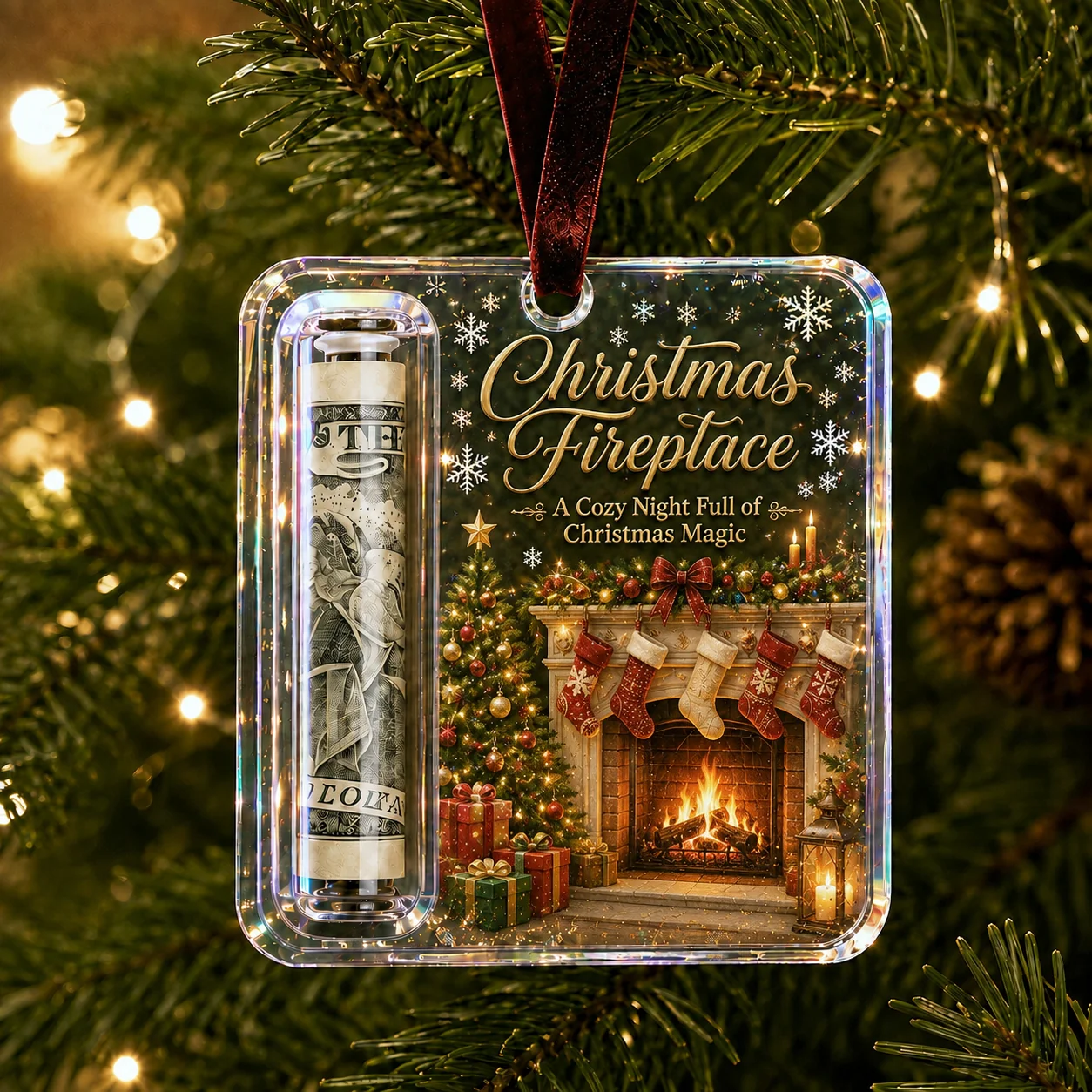 🎁 Christmas Cash Gift Ornament – The Fun & Festive Way to Give Money This Christmas 💵🎄 | 50% OFF