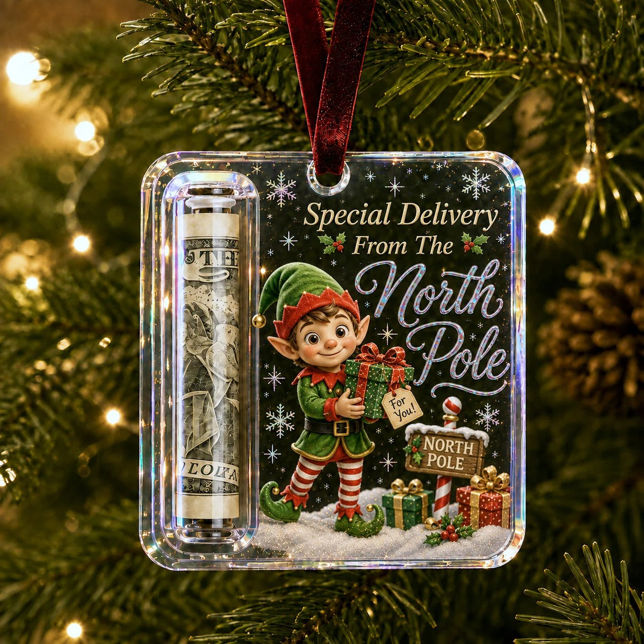 🎁 Christmas Cash Gift Ornament – The Fun & Festive Way to Give Money This Christmas 💵🎄 | 50% OFF