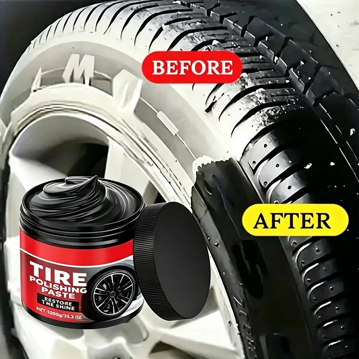 📢📢Buy 4 Get 2 Free ⏰Tire Gloss Protection Agent