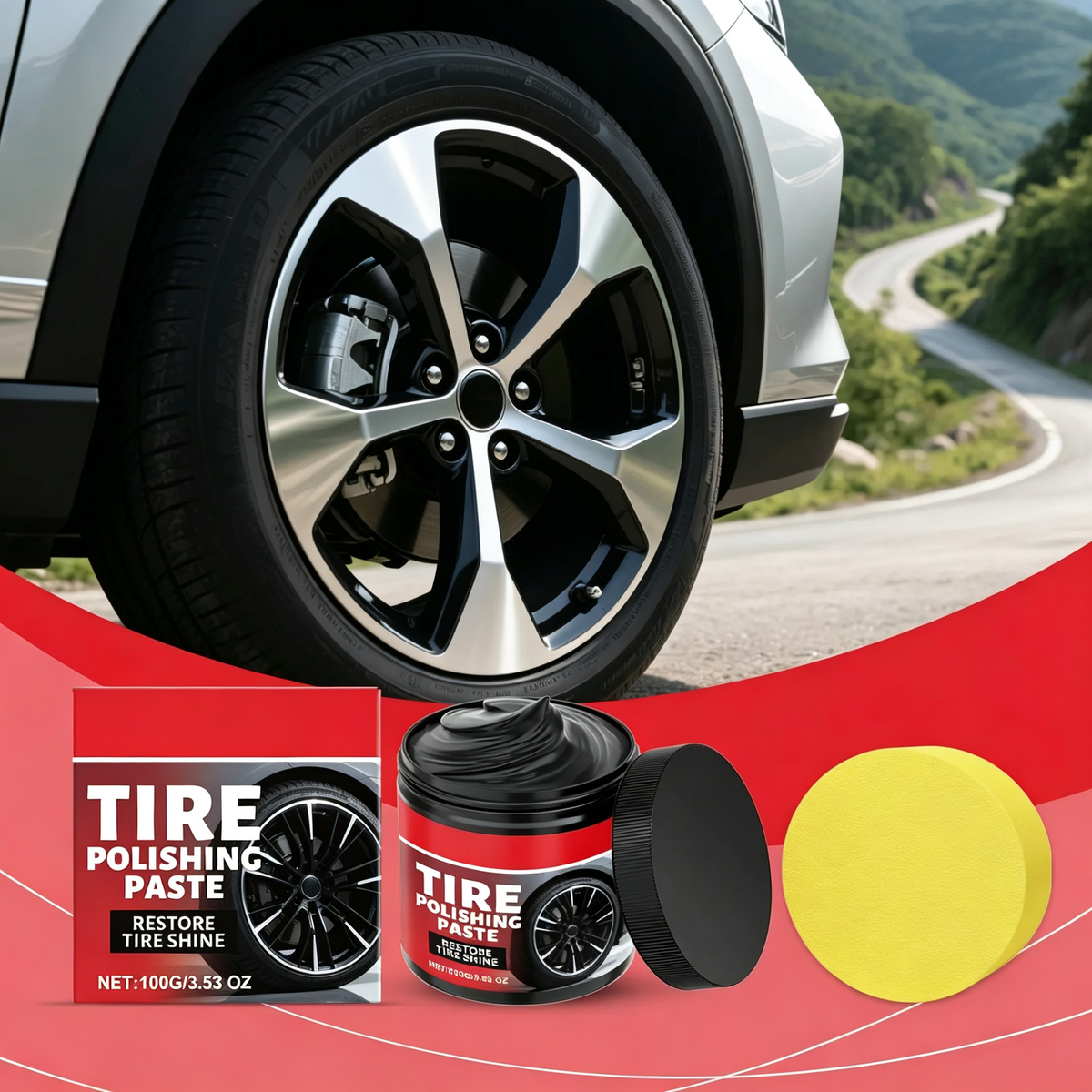 📢📢Buy 4 Get 2 Free ⏰Tire Gloss Protection Agent