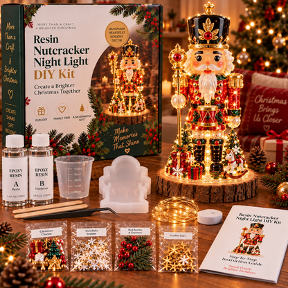 🎄 DIY Christmas Tree Night Light Kit — 💕 Step-by-Step Guide Included