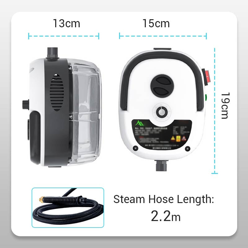 🔥 50% OFF – 2500W Handheld High-Temperature Pressurized Steam Cleaner