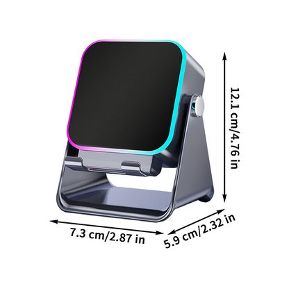🔥LAST DAY 45% OFF🎵5-in-1 Wireless Induction Bluetooth Speaker with Adjustable Phone Stand