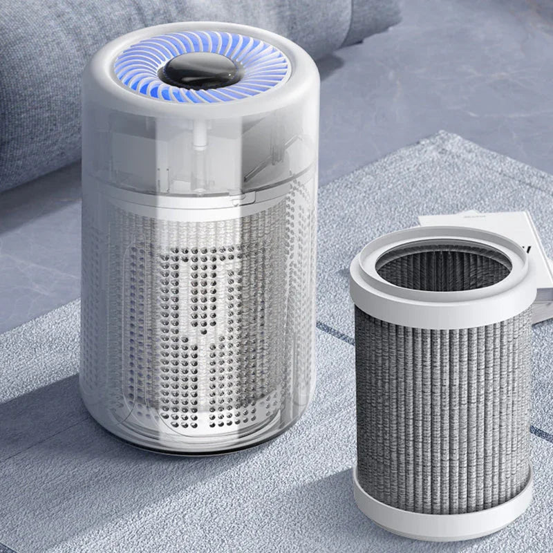 🏠 Compact Home Air Purifier – Multi-Layer Filter, Quiet Operation, Energy-Efficient – Perfect for Allergies, Dust & Pet Hair 🌿