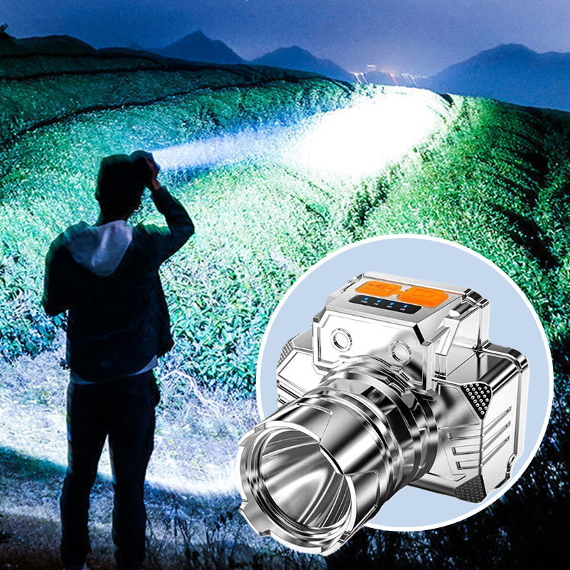 🎁 [Hot Sale 50% OFF👍Limited Time⏰] Portable Waterproof Smart LED Headlamp – Outdoor Fishing Essential, Motion Sensor, USB Charging. Hands-Free & Reliable! 🔦