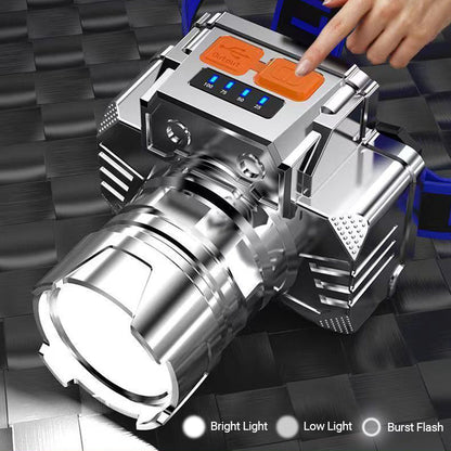 🎁 [Hot Sale 50% OFF👍Limited Time⏰] Portable Waterproof Smart LED Headlamp – Outdoor Fishing Essential, Motion Sensor, USB Charging. Hands-Free & Reliable! 🔦