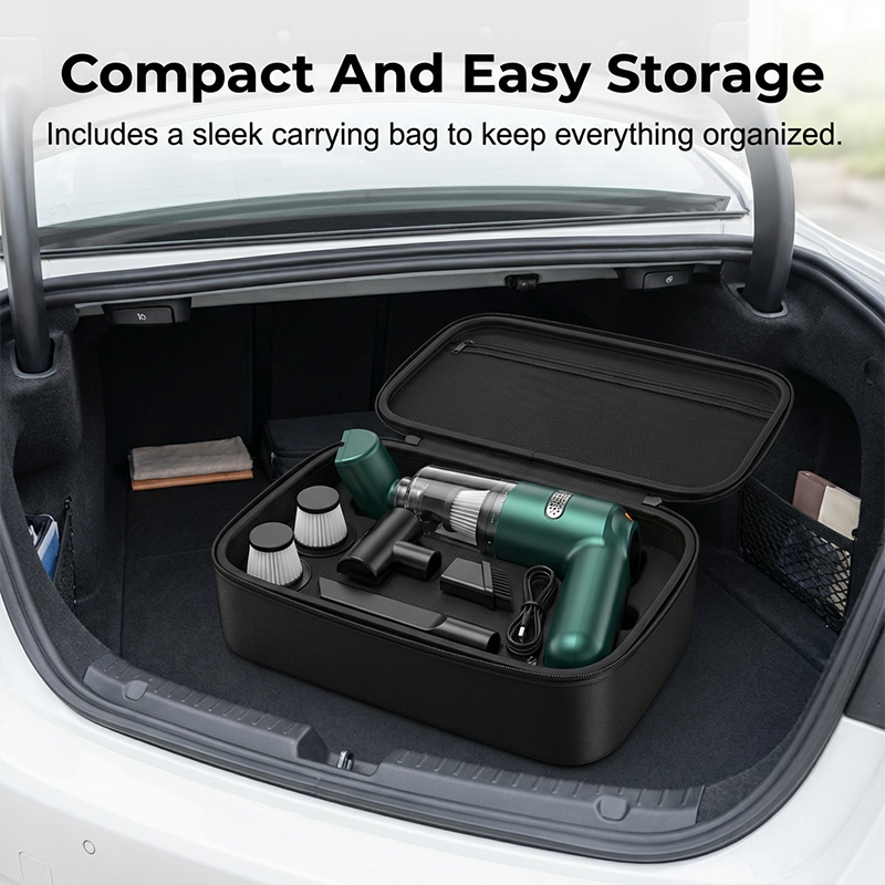 🧹 Cordless Car Vacuum – 10000Pa Suction, 4000mAh Long-Lasting Battery – Over 142K Sold! 🚗