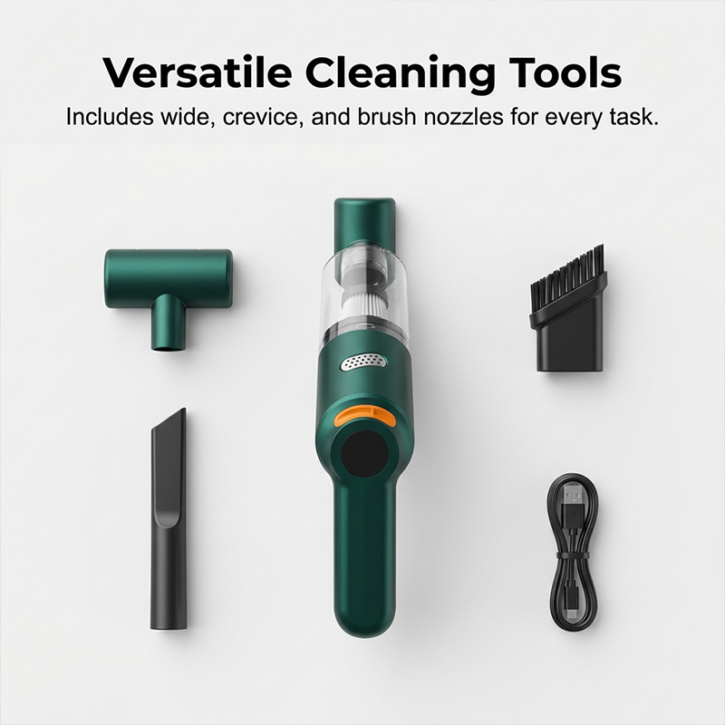 🧹 Cordless Car Vacuum – 10000Pa Suction, 4000mAh Long-Lasting Battery – Over 142K Sold! 🚗