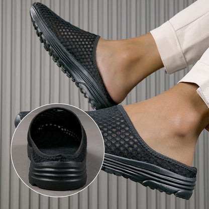 🔥 Last Day 49% OFF – ✨👣Casual Comfort Breathable Mesh Slippers